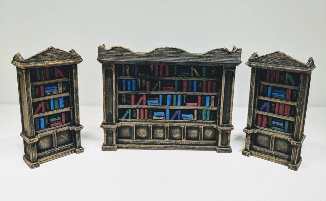 Bookshelves (3 Pieces | Old Design Discontinued)
