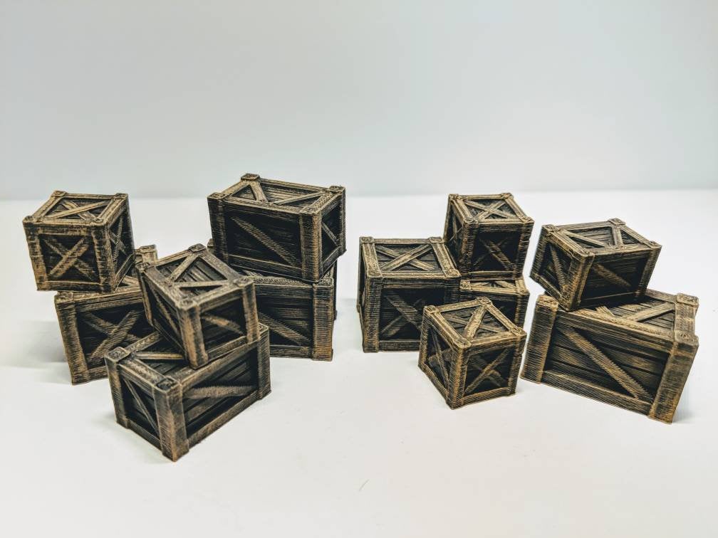Cargo Crates (10 Pieces)